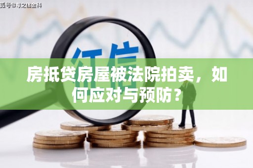 三门峡房抵贷房屋被法院拍卖，如何应对与预防？