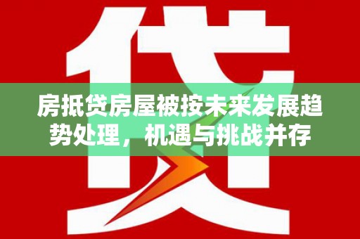 云城房抵贷房屋被按未来发展趋势处理，机遇与挑战并存