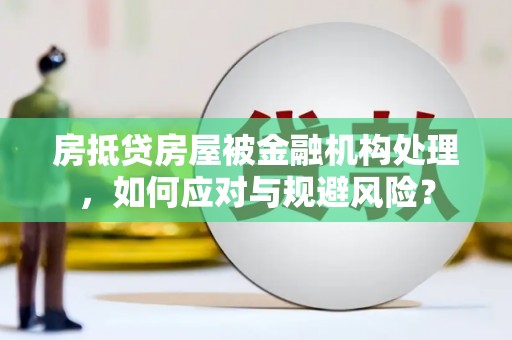 怀宁房抵贷房屋被金融机构处理，如何应对与规避风险？