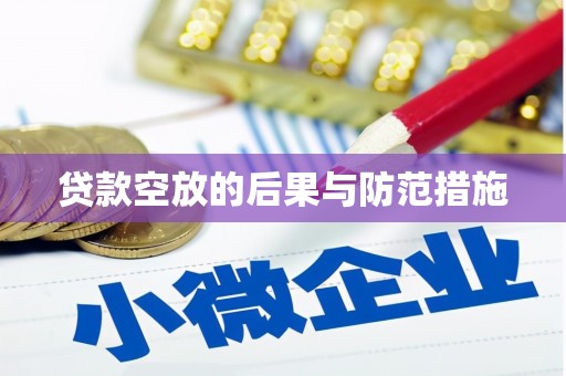 高陵贷款空放的后果与防范措施